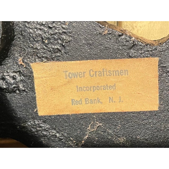 Vintage Torchiere Brass Floor Lamp With Milk Glass Shade For Sale - Image 12 of 16