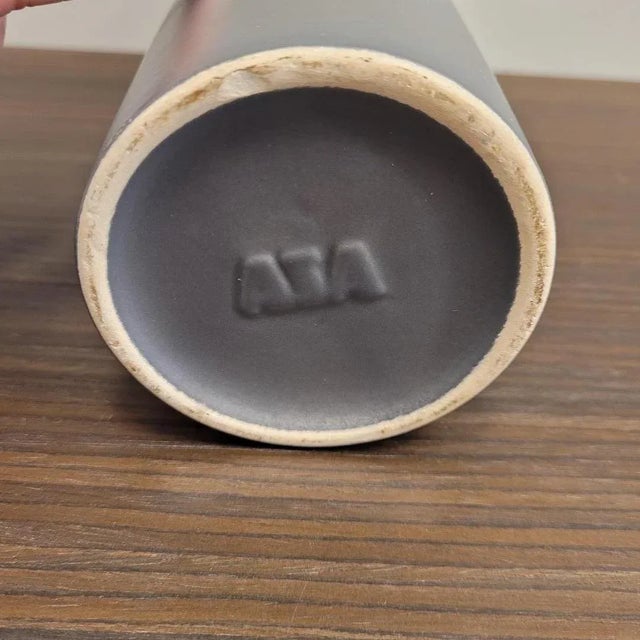 White Vintage Vase in Glazed Ceramic from Asa Selection, Germany, 1990s For Sale - Image 8 of 10