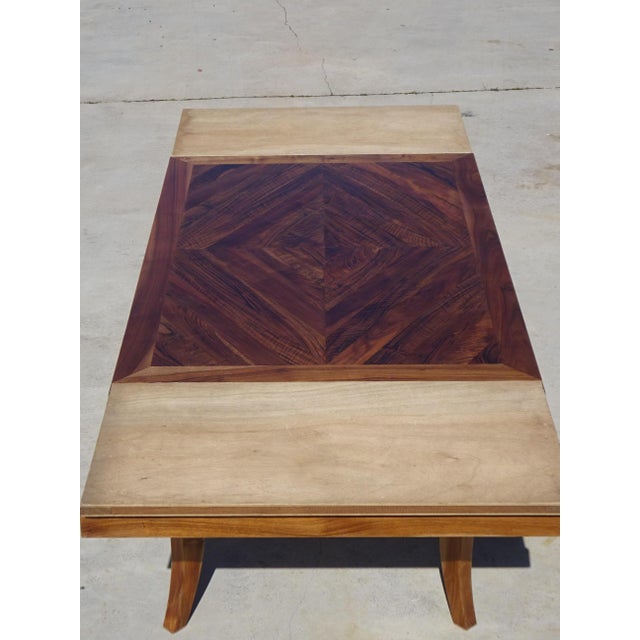 Walnut Extendable Dining Table, 1950s For Sale - Image 13 of 18
