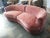 Not Yet Made - Made To Order Scarlet Curved Sofa For Sale - Image 5 of 9