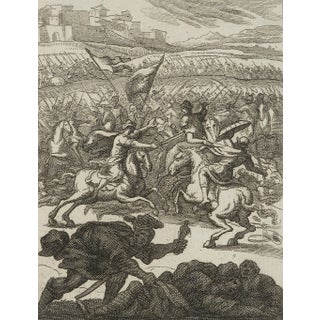 J. Meyer, Riding Battle, 17th-Century, Etching For Sale