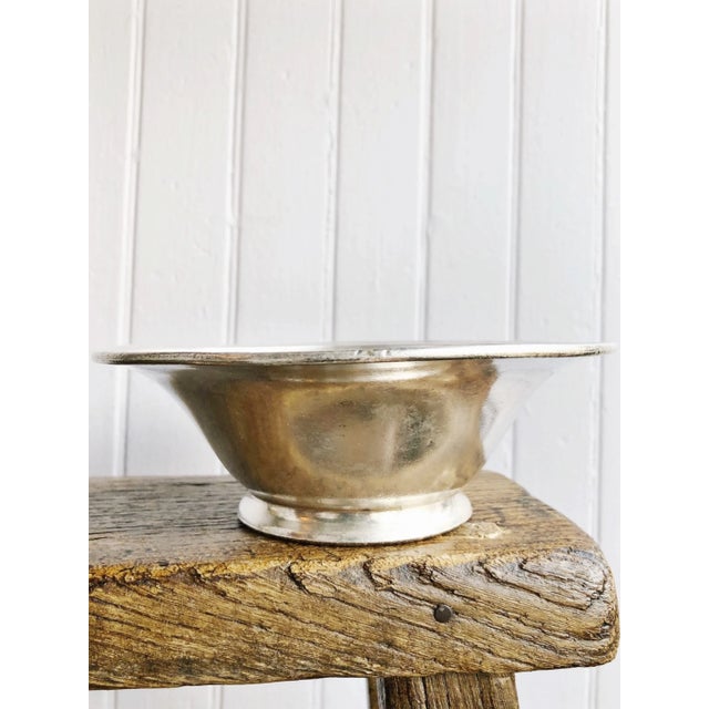 Reed & Barton Vintage Silver Plated Bowl From the Palace Hotel in San Francisco For Sale - Image 4 of 6