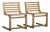 Postmodern Constructivist Chairs, Netherlands, 1980s, Set of 2 For Sale