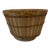 Vintage Hand Made Woven Basket For Sale