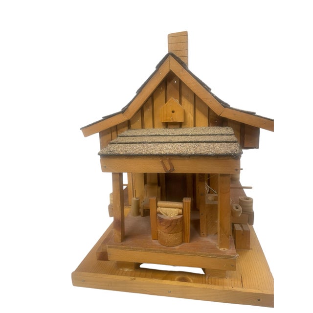 1980s Executive Birdhouse Solid Wood For Sale - Image 10 of 12
