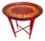 Late 19th Century Empire Oval Tote Tray Table For Sale