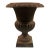 Vintage French Cast Iron Urn For Sale