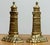 Figurative Vintage Brass Lighthouse Bookends For Sale - Image 3 of 6