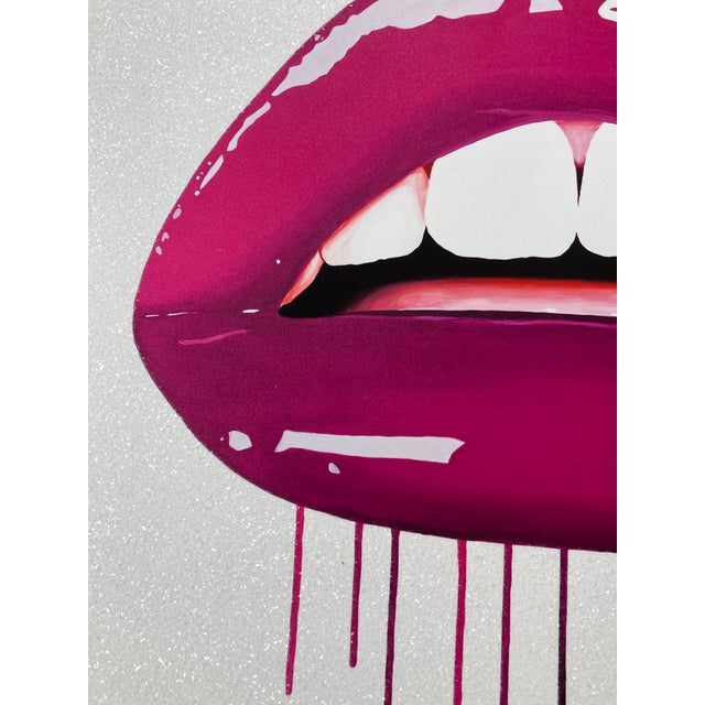 2010s Sara Pope 'Decadence (Pink)' Signed, Artist's Proof Print, Framed For Sale - Image 5 of 6