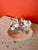 CSS Seashell "What-not" Oyster Shell dish. Real Pearls embedded in the oyster dish as well atop the decoration. This makes...