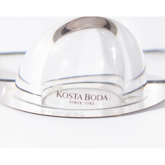 Kosta Boda “Sound” Glass Vase Goran Warff for Kosta Boda For Sale - Image 4 of 6