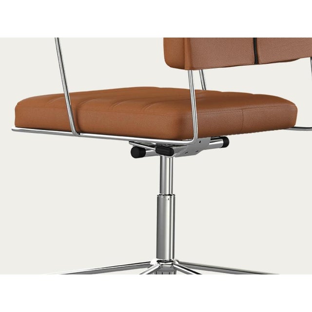 Not Yet Made - Made To Order One Collection Time Chair in Chrome and Upholstery from Henrik Tengler For Sale - Image 5 of 13