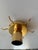 Contemporary "Tronchi" Gold Flush Mount in Venini Style For Sale - Image 9 of 10
