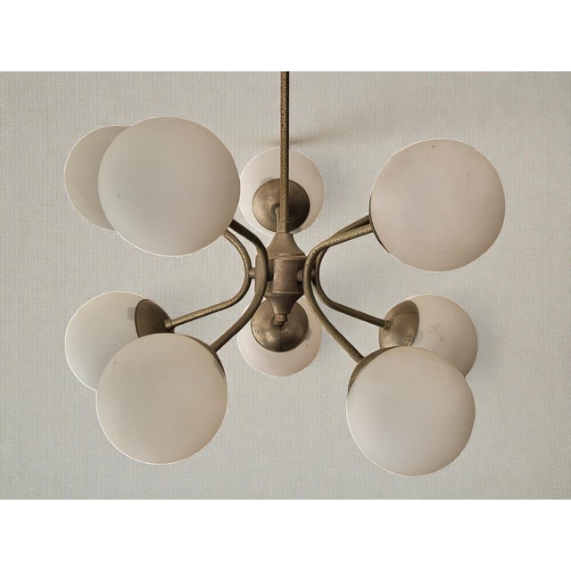 1950s Vintage Sputnik Pendant Light, 1950s For Sale - Image 5 of 8