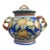 Vintage Biscotti Jar, Cachi E Limoni Deruta Majolica Lidded For Sale