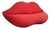 Vintage Studio 65 for Gufram Bocca Lips Sofa Red Postmodern Italian Pop Art Design For Sale