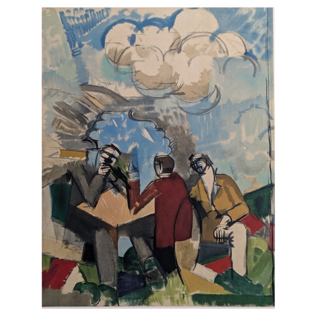 Roger de la Fresnaye, Conquest of the Air, Lithograph, 1968 For Sale