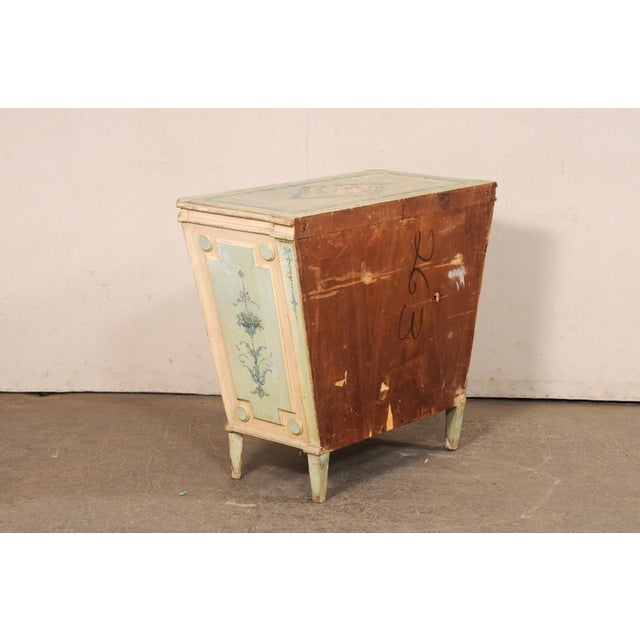 Venetian Hand-Painted Tapering Chest, 1920s For Sale In Atlanta - Image 6 of 11