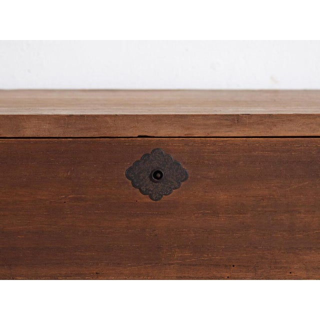 Antique Japanese Chest of Drawers in Wood For Sale - Image 4 of 11