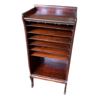 1900-1909 Victorian Sheet Music Cabinet For Sale