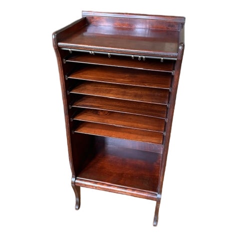 1900-1909 Victorian Sheet Music Cabinet For Sale