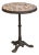 19th Century French Bistro Guéridon Table With Mosaic Top and Iron Base For Sale