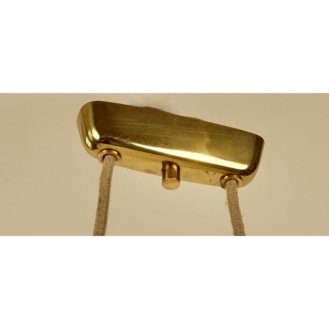 Globe Lamp in Brass by J.T. Kalmar, 1950s For Sale - Image 14 of 18