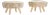 William Billy Haines Attributed Pair of Swivel Stools, C. 1955 For Sale