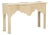 Kensington Raffia Console - Natural For Sale