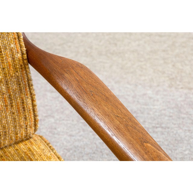 Wood Pair of Folke Ohlssen for Dux Usa 75 Vintage 1960s Teak Accent Lounge Chairs For Sale - Image 7 of 12