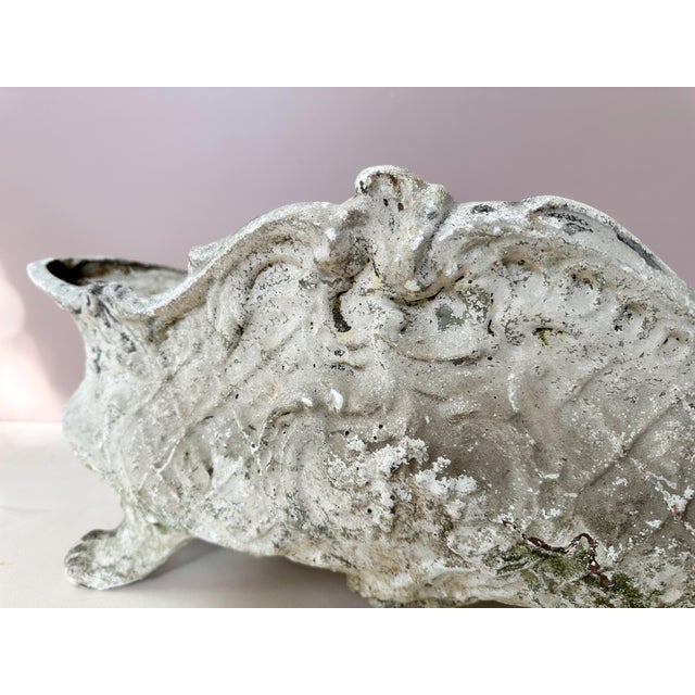 Antique French Wrought Iron Planters, 1900s, Set of 2 For Sale - Image 4 of 6