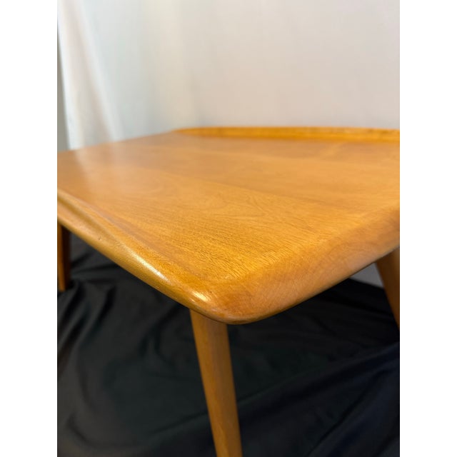 Vintage MCM Authentic Heywood-Wakefield 319-G Champagne Coffee Table Signed For Sale - Image 12 of 12