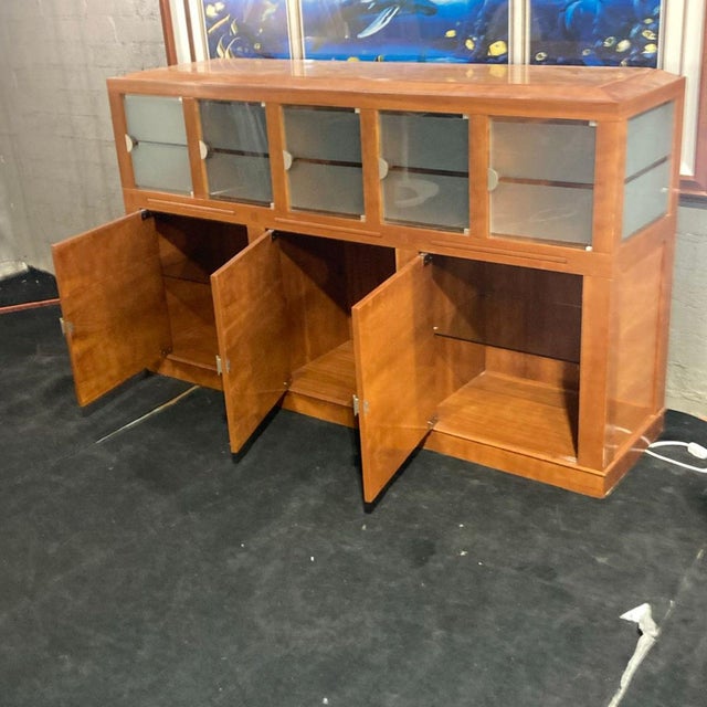 Modern 1990s "Abacus" Sideboard Designed by Léon Krier for Giorgetti For Sale - Image 3 of 6