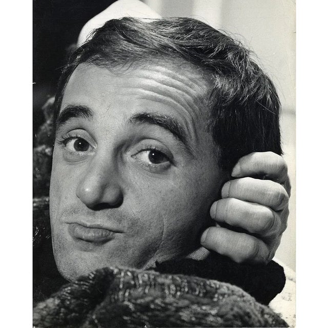 Unknown - Charles Aznavour by Pietro Pascuttini - Vintage Photo - 1960s For Sale - Image 3 of 3