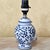 Ceramic Vintage Blue & White Chinoiserie Ginger Jar Table Lamp – Porcelain Accent Lamp For Sale - Image 7 of 18