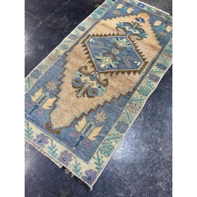 Early 21st Century Turkish Yastik Rug 1'7" x 3' For Sale - Image 5 of 6