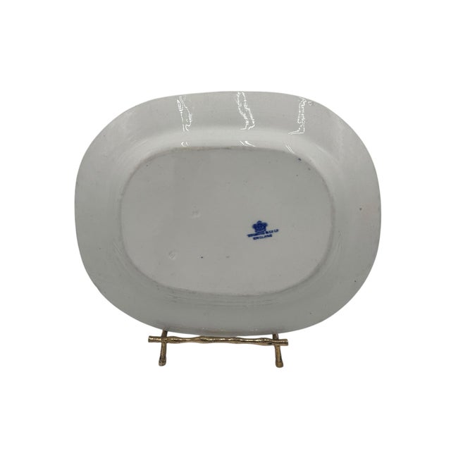 Early 20th Century Wedgwood & Co. Blue Willow Transferware Platter For Sale - Image 12 of 12