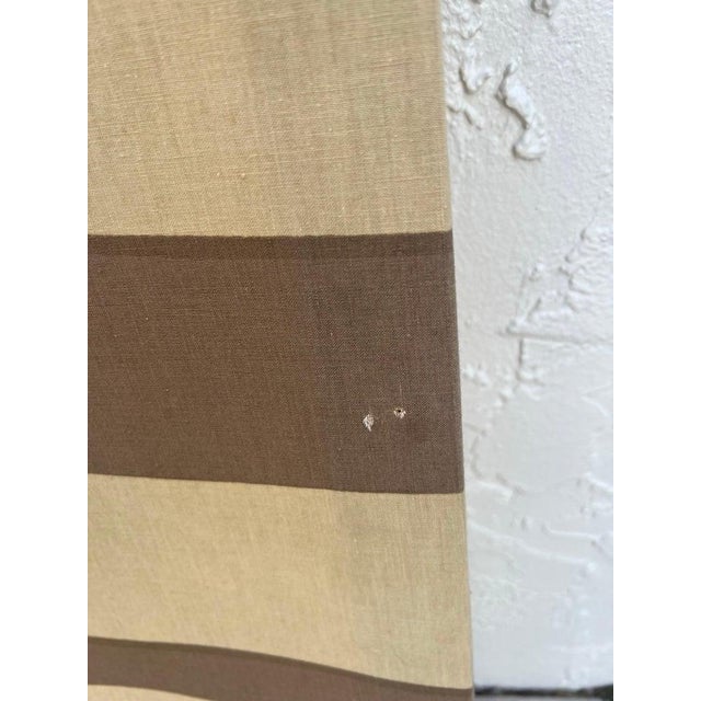 1977 Domus Textiles Hand Printed Tiger Art by Joan Spatrizano For Sale - Image 17 of 18