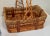 Wicker & Rattan Basket Handled Basket For Sale In New York - Image 6 of 11