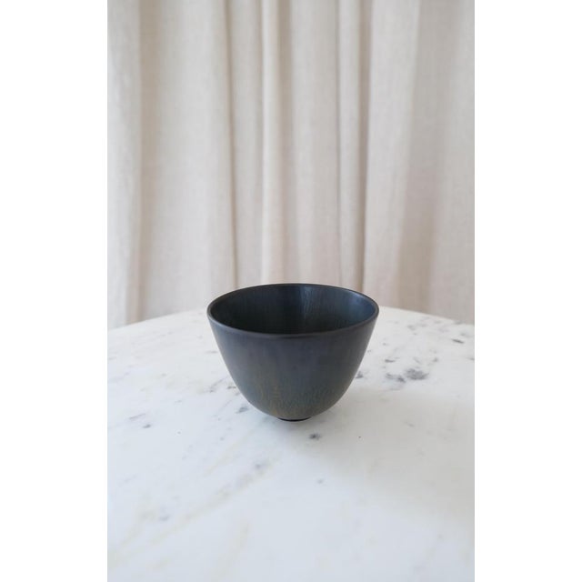 Mid-Century Modern Black Vases by Carl-Harry Stålhane for Rörstrand, 1950s, Set of 3 For Sale - Image 13 of 17