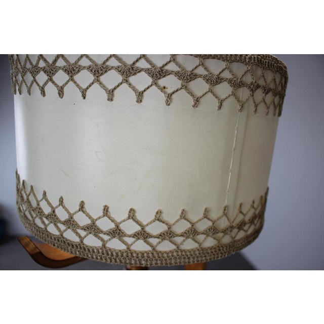 Mid-Century Scandinavian Wooden Floor Lamp, 1970s For Sale - Image 8 of 14