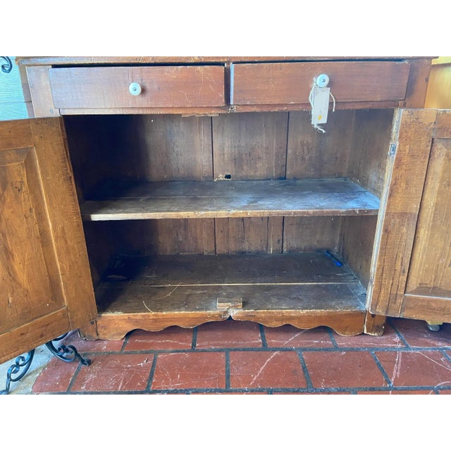 Late 19th Century Antique Farmhouse Display Cupboard For Sale In Orlando - Image 6 of 13