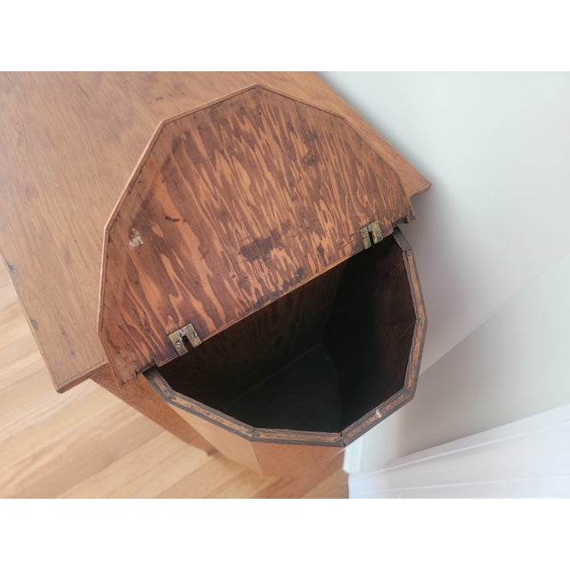 American Oak Martha Washington Sewing Cabinet / Accent Chest, C. 1925–1935 For Sale - Image 10 of 15