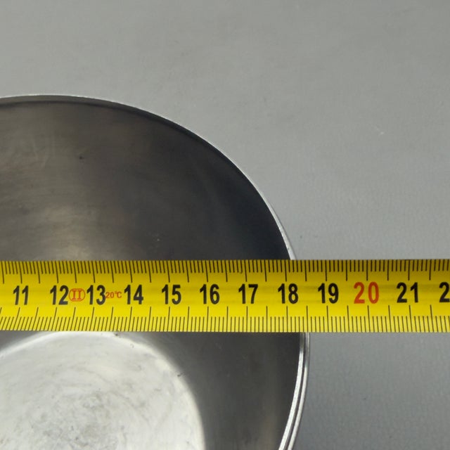Vintage Pear Stainless Steel Ice Bucket, 1970s For Sale - Image 7 of 9