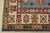 Kazak Runner 2’10” X 11’1” Blue Wool Tribal Hand-Knotted Oriental Rug For Sale - Image 10 of 13