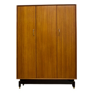 Mid-Century Modern Tola and Black Wardrobe from G-Plan, 1960s For Sale