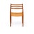 Brown Vintage Niels Otto Møller Model 78 Dining Chairs – Rosewood Danish Cord Set of 4 For Sale - Image 8 of 13