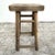 Wood Early 20th Century Vintage Elm Wood Stool For Sale - Image 7 of 11