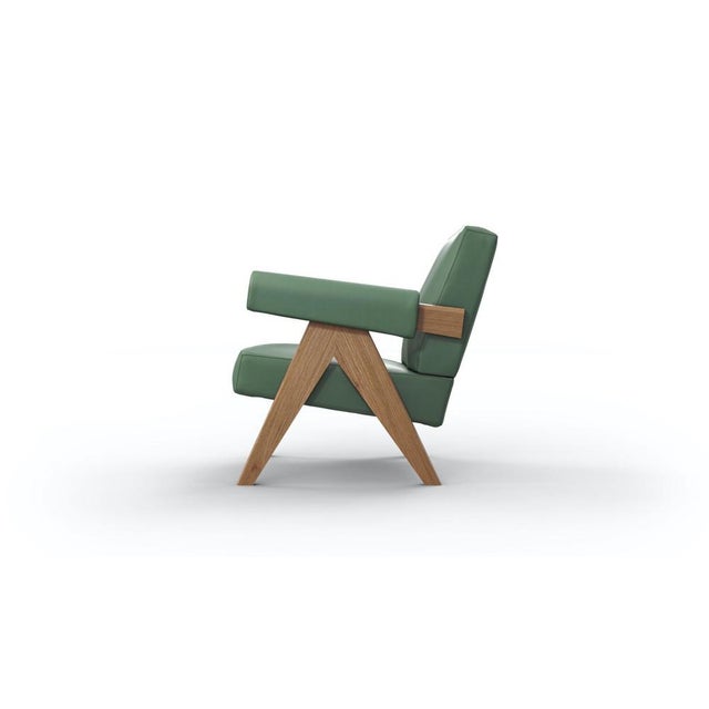 Contemporary 053 Capitol Complex Armchair by Pierre Jeanneret for Cassina For Sale - Image 3 of 8