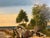 Late 19th Century Folky Oil on Canvas of a Coastal Landscape With Fishermen For Sale In New York - Image 6 of 7